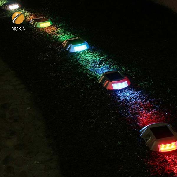 Pc Solar Cat Eyes White Road Marker--NOKIN Solar Road Studs